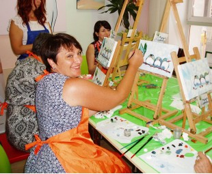 • Мастер-класс по живописи с Клубом Anita Care в Днепре
