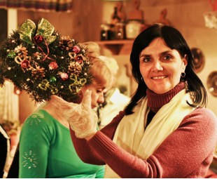 • Різдвяний віночок із Клубом Anita care у Дніпрі