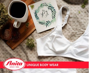 Anita • Unique Body Wear: бюстгальтери зі зростаючими чашечками